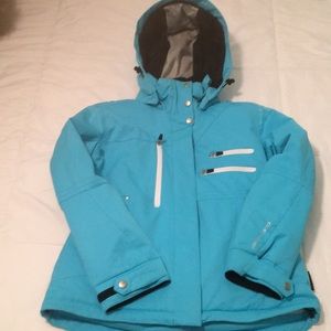 Obermeyer Turquoise Ski Jacket Size 6 Petite